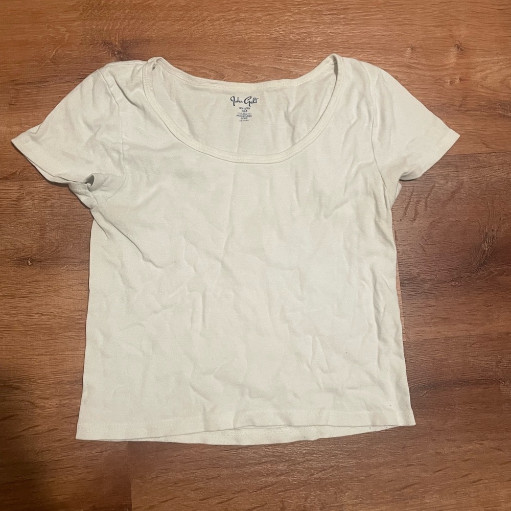 Brandy Melville Plain White Tee
